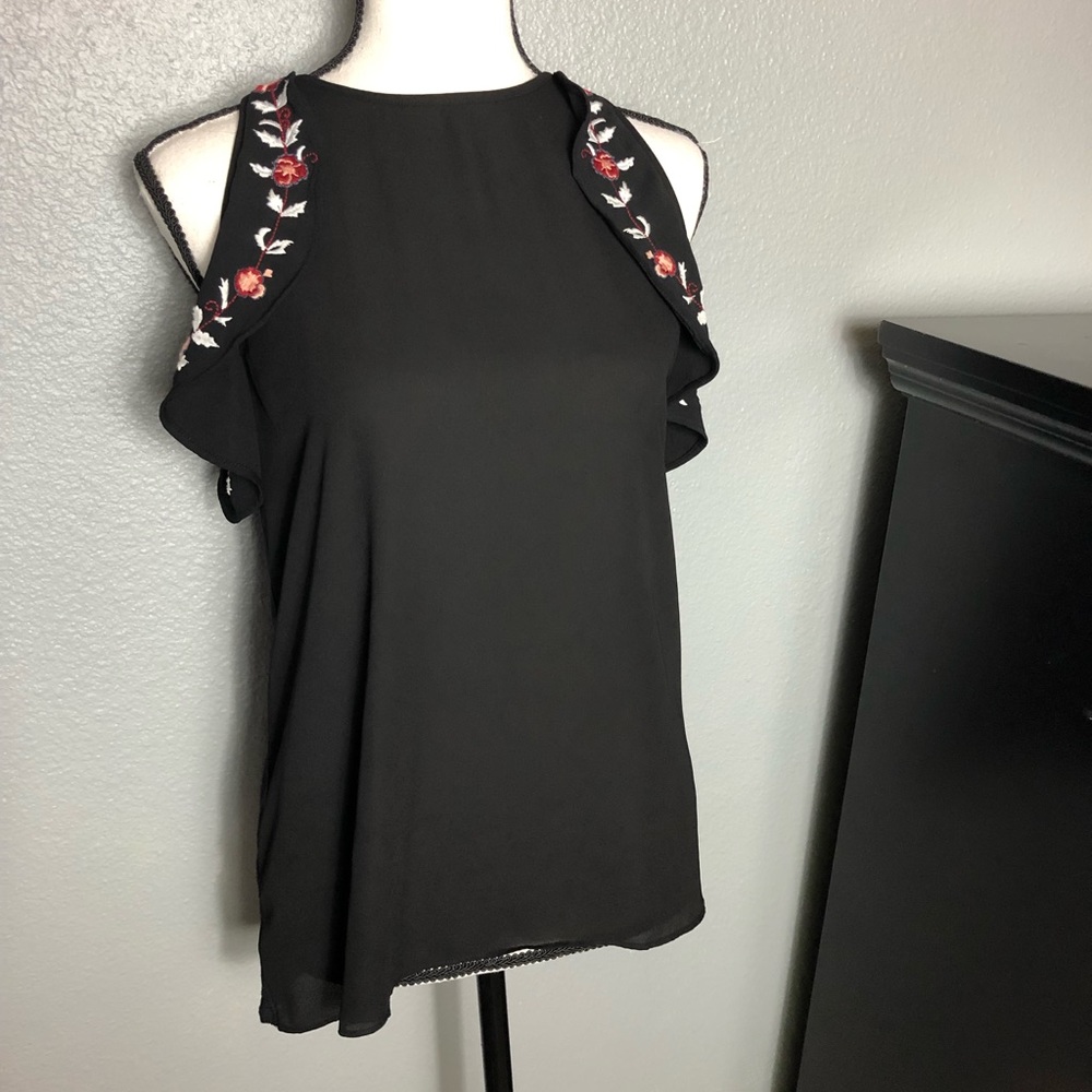 Embroidered Loft Top
